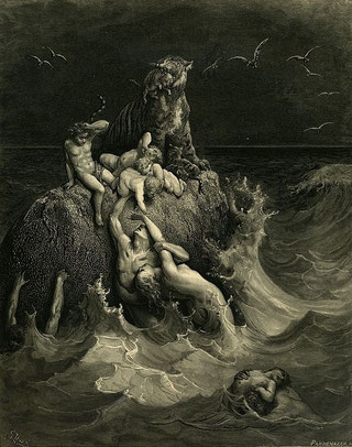 Gustave Doré, "Le déluge"