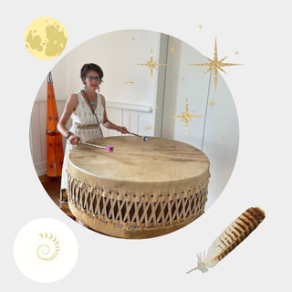 Drachentrommeln, Pachamama Trommel, Muttererde Trommel, Mothererath Drum