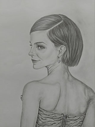 Portrait Emma Watson 
