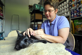 Tierphysiotherapeutin Anita beendet Ehrenamt