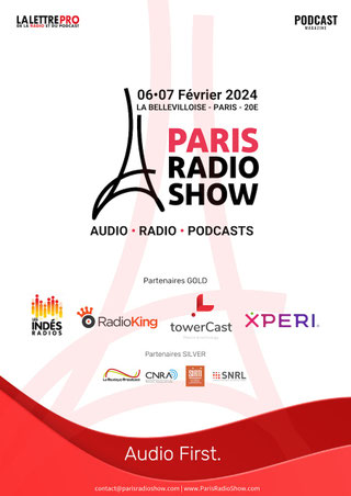 Téléchargez votre badge pour le Paris Radio Show, Affiche Paris Radio Show 2024