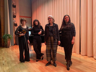Susanne Kaldor, Aurelia Georgiou, Dorothee Schabert, Rebecca Mahfoudhi, Foto: Lilli Weber