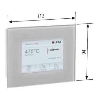 Unterdruck Controller LEDA-Luc-2 - Ofen Schraps