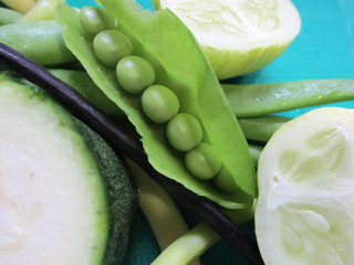 さわやかグリーンの夏野菜たち