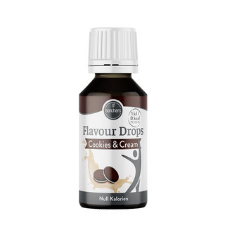 borchers Flavour Drops Cookies & Cream 30 ml in Dosierflasche