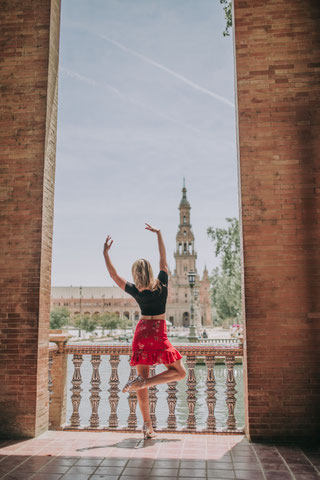 Séance photo solo Plaza de España Séville
