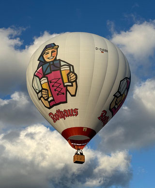 Heißluftballon D-OACK "WobagBallon" Schroeder fire balloons