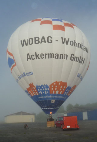 Heißluftballon D-OACK "WobagBallon" Schroeder fire balloons
