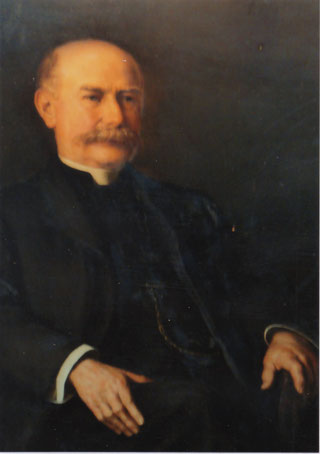 Révérend Richard Peck, prêtre de l'église anglicane de 1890 à 1895. (Coll. St-Bartholomew's Church)