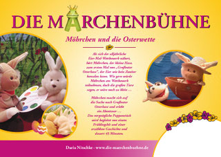 Die Märchenbühne, Plakat Möhrchen und die Oster-Wette