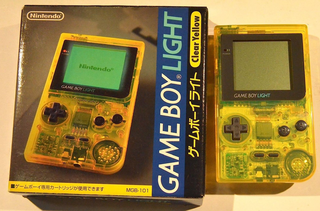 Gameboy Light Console Variations - The Database for all console colors and variations!