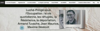 "Lien pour le site sur les expositions, Luché-Pringé"