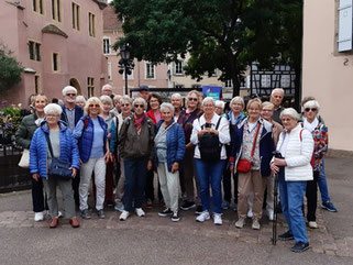 Reisegruppe LandFrauen Lübeck auf dem Weg in den Schwarzwald