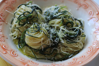 Mönchsbart mit Pasta und Olivenöl Oligarto Rezepte