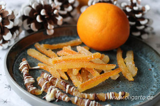 Kandierte Orangenstäbchen Oligarto Rezepte