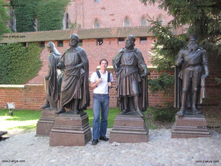 Malbork Marienburg Polen JR Skye Globetrotter Weltreisen Backpack Pommern Danzig Gdansk Deutscher Orden Ordensburg