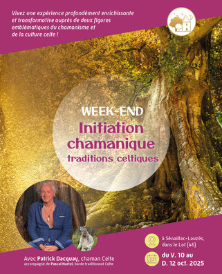 Initiation chamanique avec Patrick Dacquay