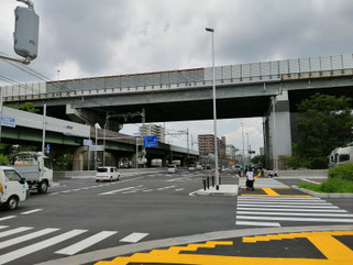 八戸ノ里,若江岩田,中央環状,新交差点,西岩田2丁目