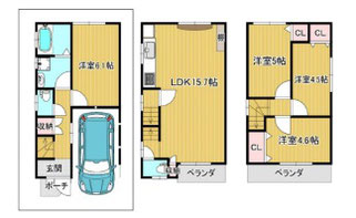 東大阪市西小阪,中古戸建