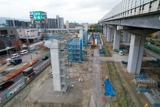大阪モノレール延伸,瓜生堂駅