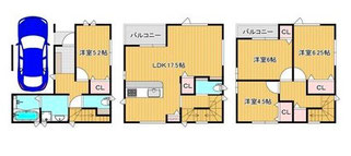 大阪市平野区加美東6丁目,新築戸建