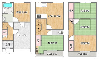 東大阪市新上小阪,中古戸建