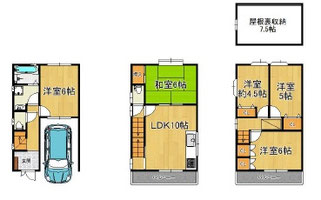 門真市城垣町,中古戸建