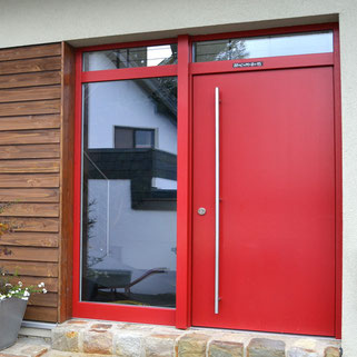 Haustür aus Holz Schreinerei Wilden Simmerath Aachen Eifel Köln Fensterbau Hersteller