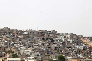 Orangi Town Slums on a Hill. Bloomberg Photo By Asim Hafeez.