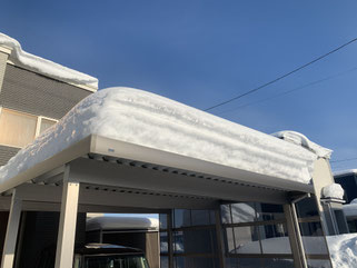 札幌格安雪下ろし施工事例ビフォー