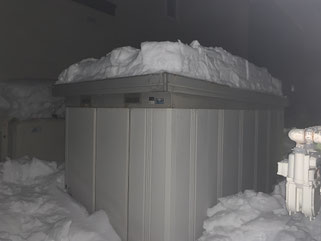 札幌安い物置屋根の雪下ろしの料金例