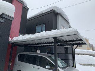 札幌格安雪下ろし施工事例アフター