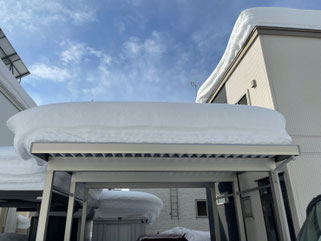 札幌格安雪下ろし施工事例ビフォー