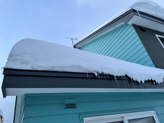 札幌格安雪下ろし施工事例ビフォー