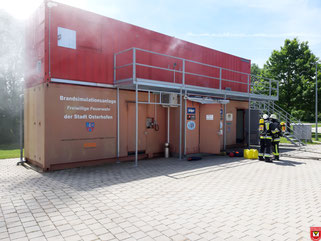 Brandsimulationsanlage FF Osterhofen