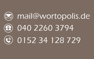 Texter gesucht? Kontaktieren Sie mich!