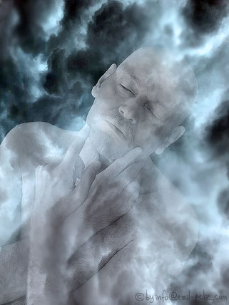 Exponattitel: Astralkörper - Exponatgröße: 30 x 40 cm - Art: digiART - © by Pelz Kreativ 2023 