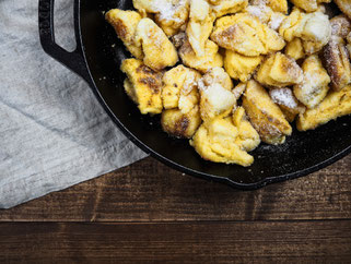 Kaiserschmarrn auf dem Ofen