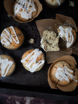 Saftige Zitronen-Mohn-Ricotta-Muffins