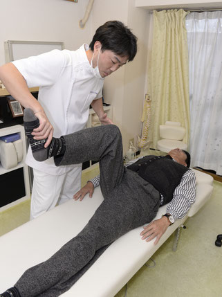 施術の様子