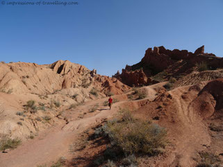 Fairy Tale Canyon am Issykkul
