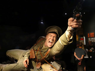 Figur von Westmann Scott im Te Papa Museum