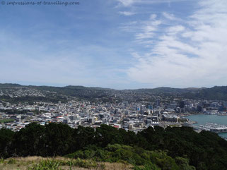 Wellington vom Mount Victoria