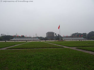 Mausoleum von Ho Chih Minh in Hanoi