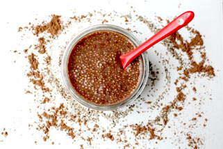 Healthy Chocolate Pudding Made with Chia Seeds