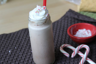 Iced Peppermint Mocha Smoothie