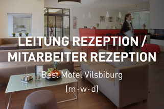 Job Mitarbeiter Rezeption, Best Motel Hotel, Vilsbiburg, Landshut