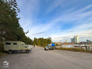 Unser Wohnmobilstellplatz am Stadtrand