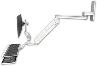 AST2EP-WT2-KUB Titan Elite 壁面取付ロングアーム ワークステーション