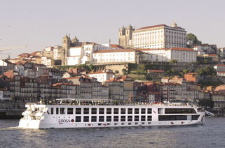 Douro Route Flusskreuzfahrt 2024 Porto Portugal Spanien Flussschiff flusskreuzfahrt vergleich angebote 2024 arosa a-rosa Salamanca Regua Pinhao